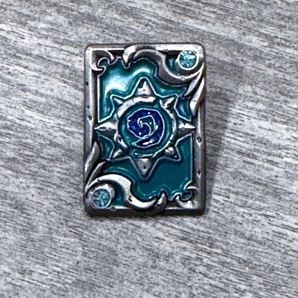 Blizzcon TwitchCon 2016 Twitch Hearthstone Cardback Pin Exclusive - Picture 1 of 2
